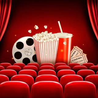 Cinema screen wallpaper