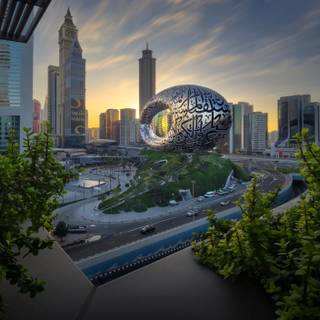 Museum of The Future wallpaper