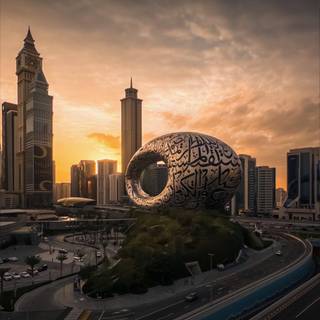 Museum of The Future wallpaper