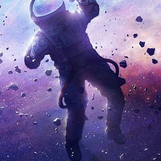 iPhone 12 Pro space wallpaper