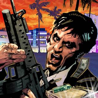 iPhone Scarface wallpaper