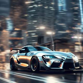 Supra Mk4 4k iPhone wallpaper