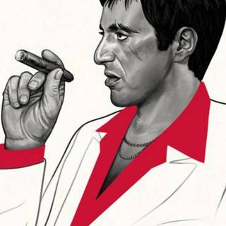 iPhone Scarface wallpaper