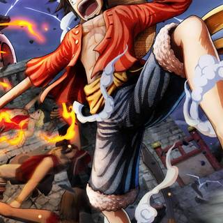 Luffy iPhone 11 wallpaper
