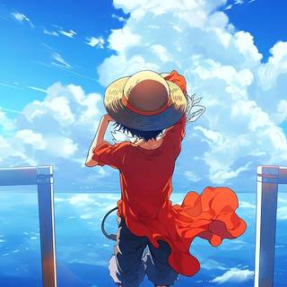 Luffy iPhone 11 wallpaper