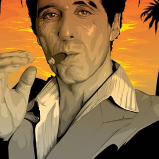 iPhone Scarface wallpaper