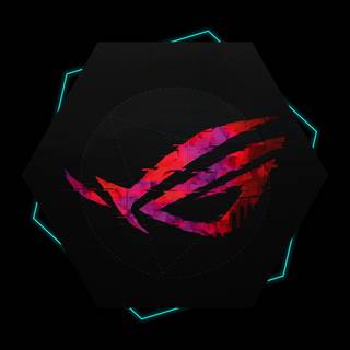 ROG logo phone wallpaper