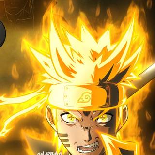 Naruto Sage Mode phone wallpaper