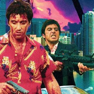 iPhone Scarface wallpaper