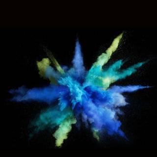 iPhone colour splash wallpaper