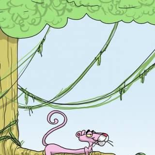 Pink Panther iPhone wallpaper