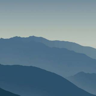 Blue minimalist phone wallpaper