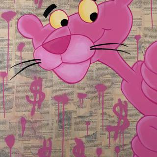 Pink Panther iPhone wallpaper