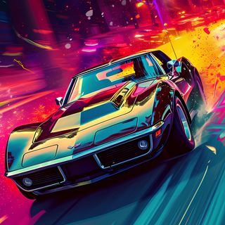 iPhone colour splash wallpaper