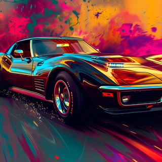 Dark car PC wallpaper