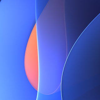 Blue minimalist phone wallpaper