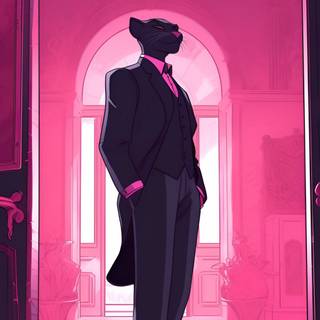 Pink Panther iPhone wallpaper