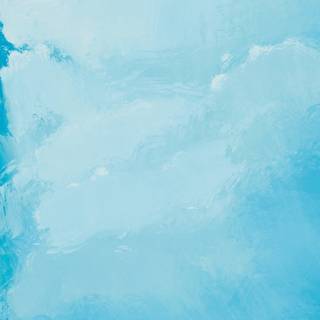 Blue minimalist phone wallpaper