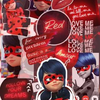 Miraculous Ladybug iPhone wallpaper