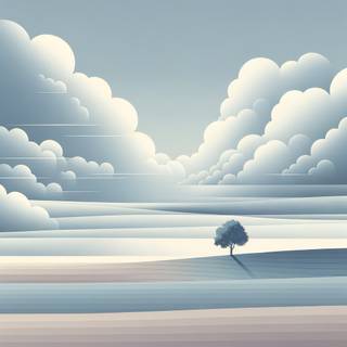 Blue minimalist phone wallpaper