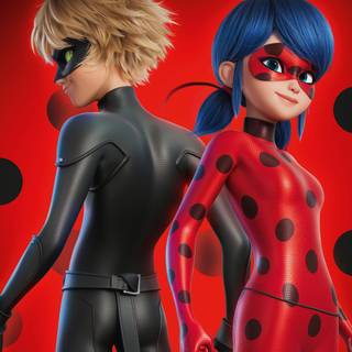 Miraculous Ladybug iPhone wallpaper