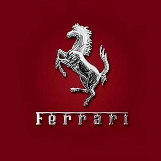 Ferrari logo phone wallpaper