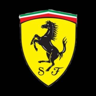 Ferrari logo phone wallpaper