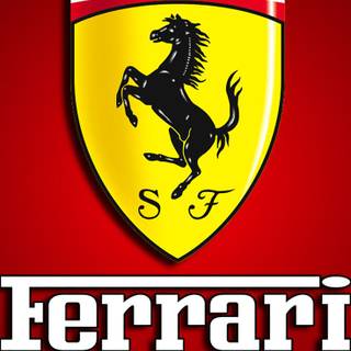 Ferrari logo phone wallpaper