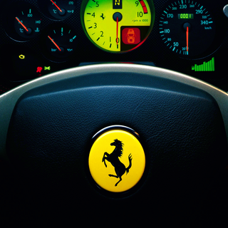 Ferrari logo phone wallpaper