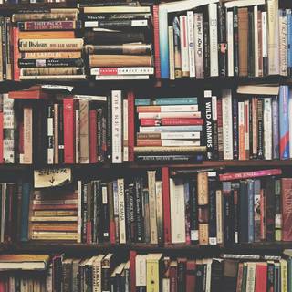 iPhone books wallpaper