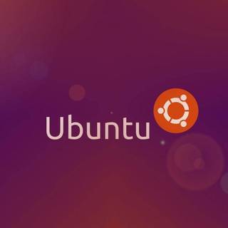 Ubuntu logo wallpaper