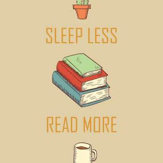 iPhone books wallpaper