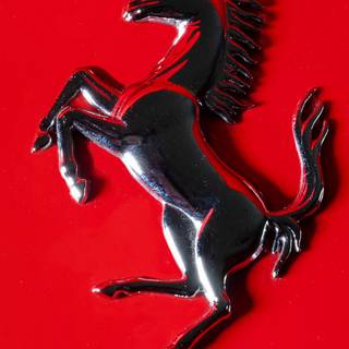 Ferrari logo phone wallpaper