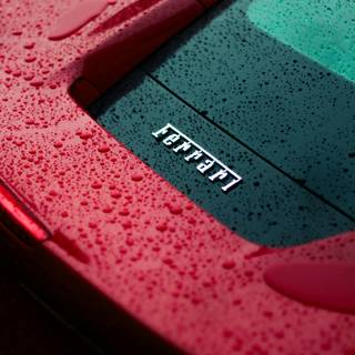 Ferrari logo phone wallpaper