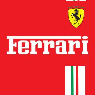 Ferrari logo phone wallpaper