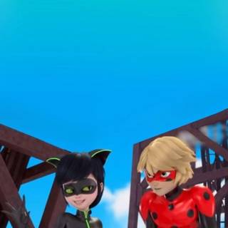 Miraculous Ladybug iPhone wallpaper