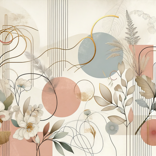 Aesthetic graphic wallpaper