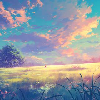 Aesthetic graphic wallpaper