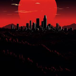 Aesthetic graphic wallpaper