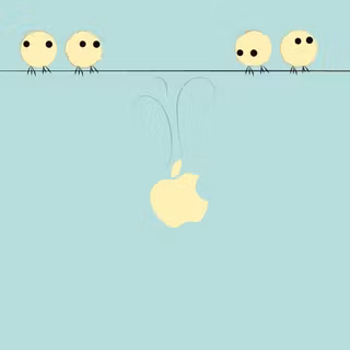 Aesthetic graphic wallpaper