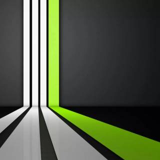 Clean green wallpaper