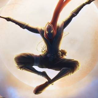 Ninja warrior 4k wallpaper