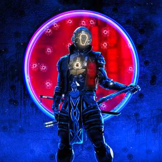 Ninja warrior 4k wallpaper