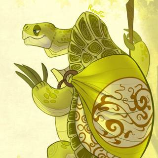 Master Oogway phone wallpaper
