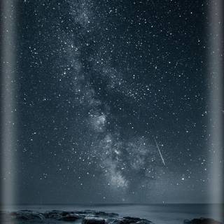 Curved phone wallpaper