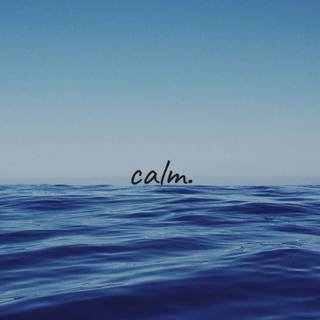 Calming phone wallpaper