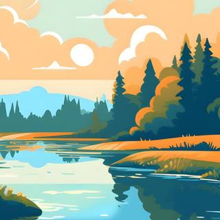 Calming phone wallpaper