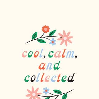 Calming phone wallpaper