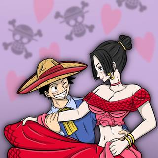 Luffy One Piece phone wallpaper