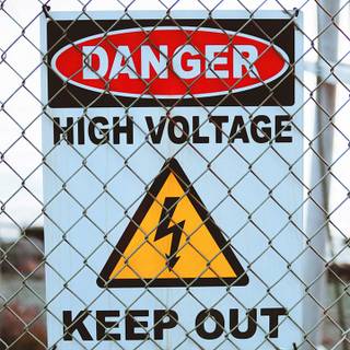 Phone warning wallpaper